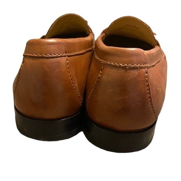 Cole Haan Caddie Bow Tan Chestnut Brown Loafer Men's Size 9.5 Corpcore Business - Picture 5 of 8